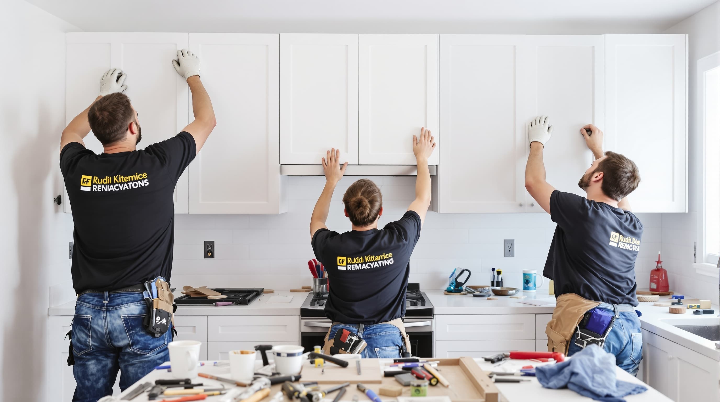 Installation crew